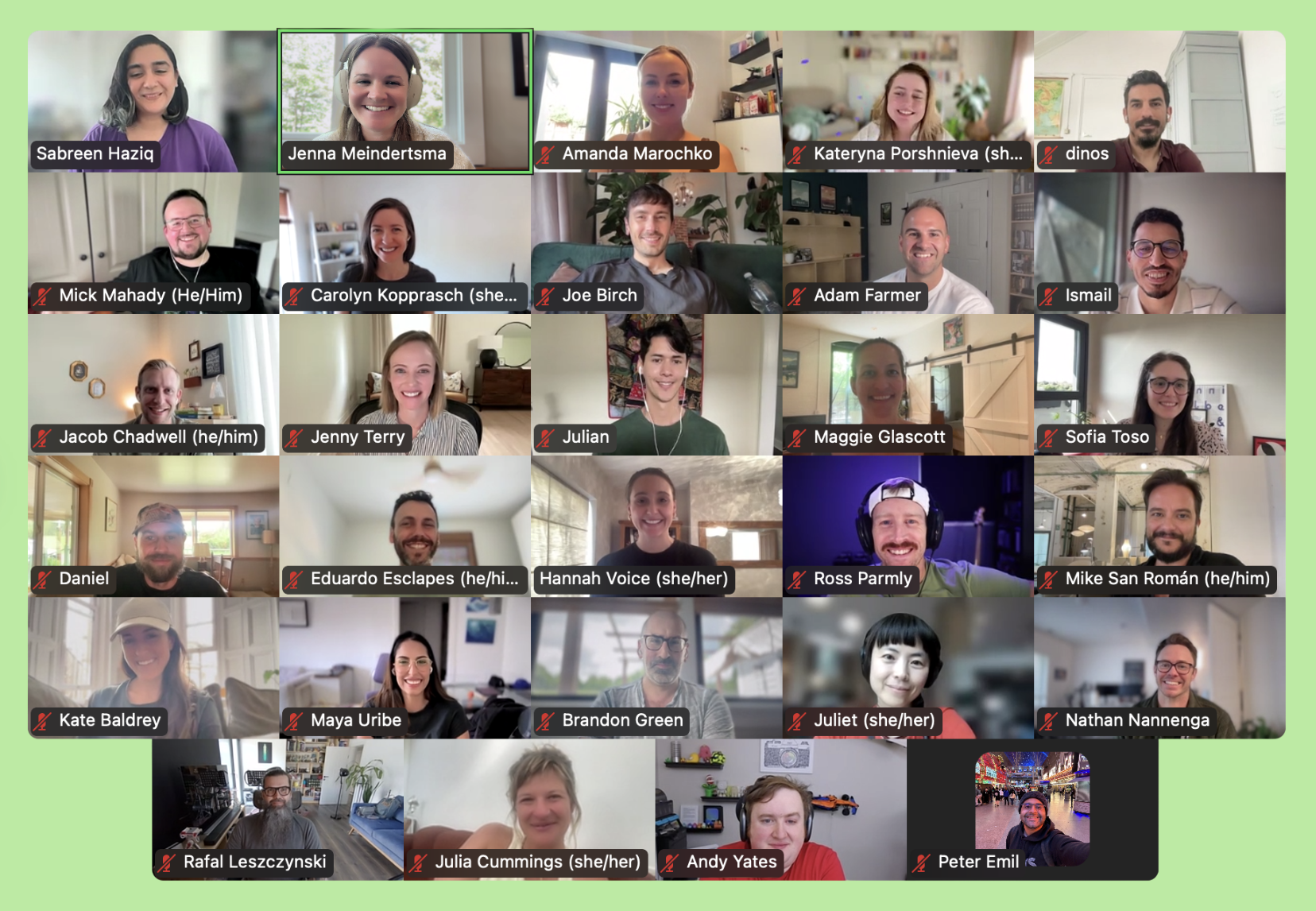 The first Creator Café workshop held to support Buffer teammates in their creator journeys.